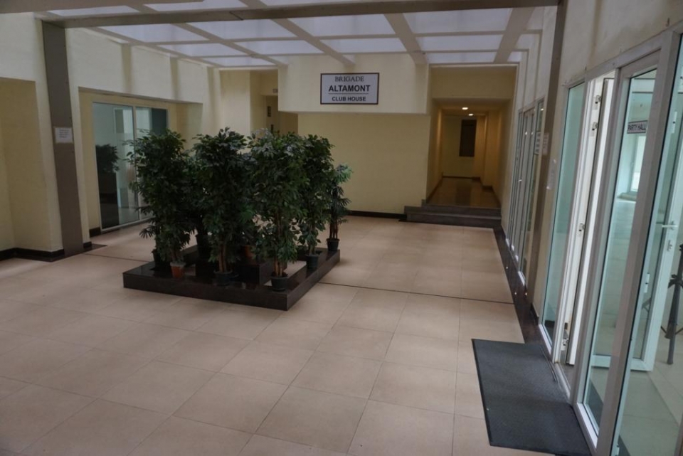 2 bhk semi furnished flat for sale in brigade altamont, k narayanapura, hennur main road,