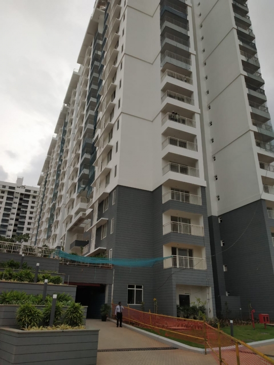 brand new 2 bhk super premium flat for rent in purva palm beach , hennur road.