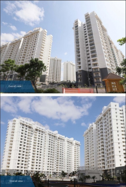 brand new 2 bhk super premium flat for rent in purva palm beach , hennur road.