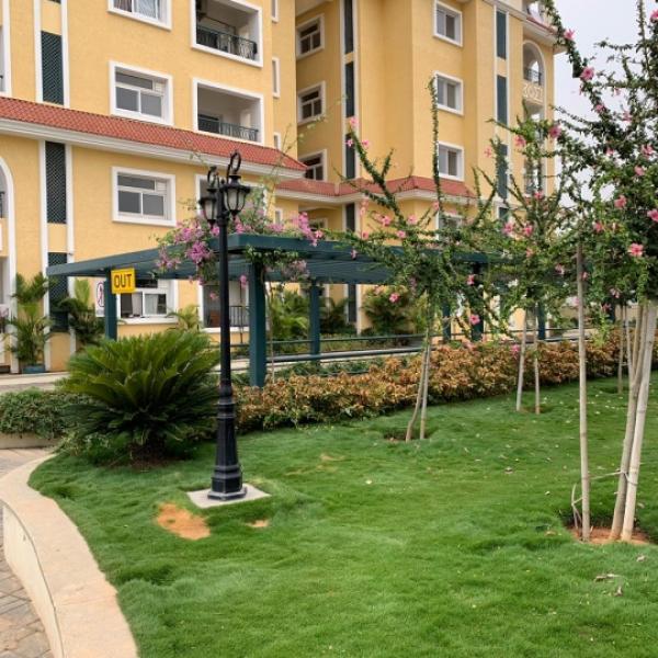 spacious 2 bhk flat for rent in regency la majada, hbr layout, hennur main road