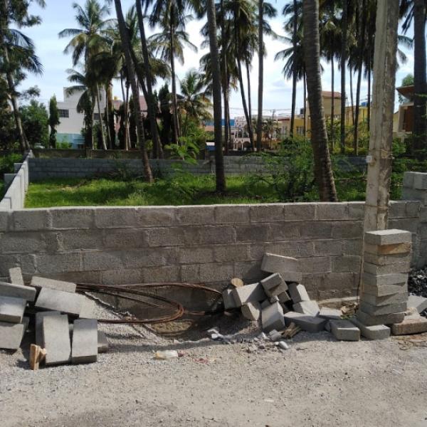 site for sale geddalahalli, hennur road, gated layout