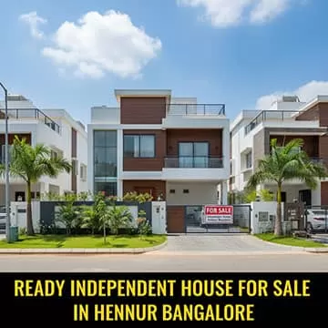 Independent House For Sale In Hennur Road